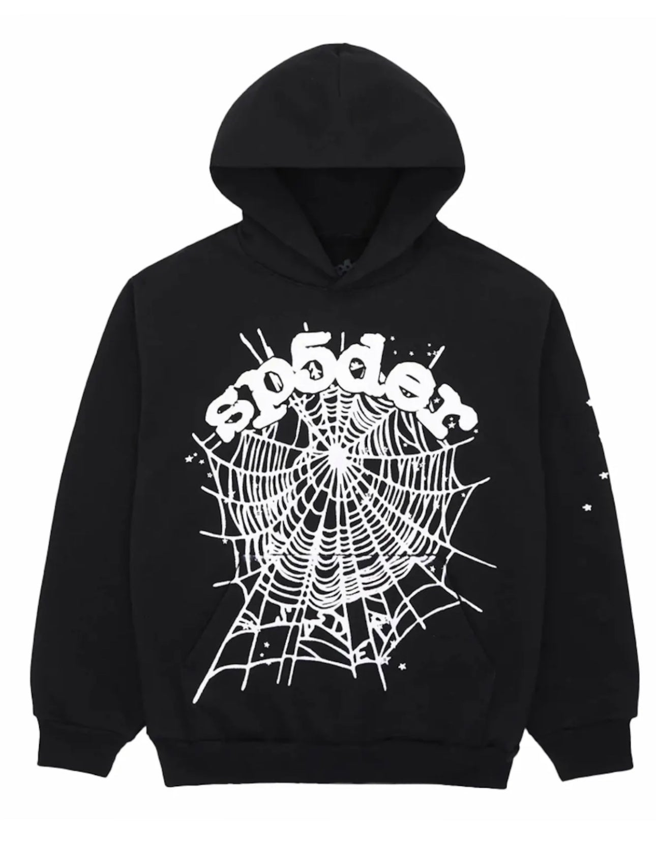 Black OG Spider Hoodie